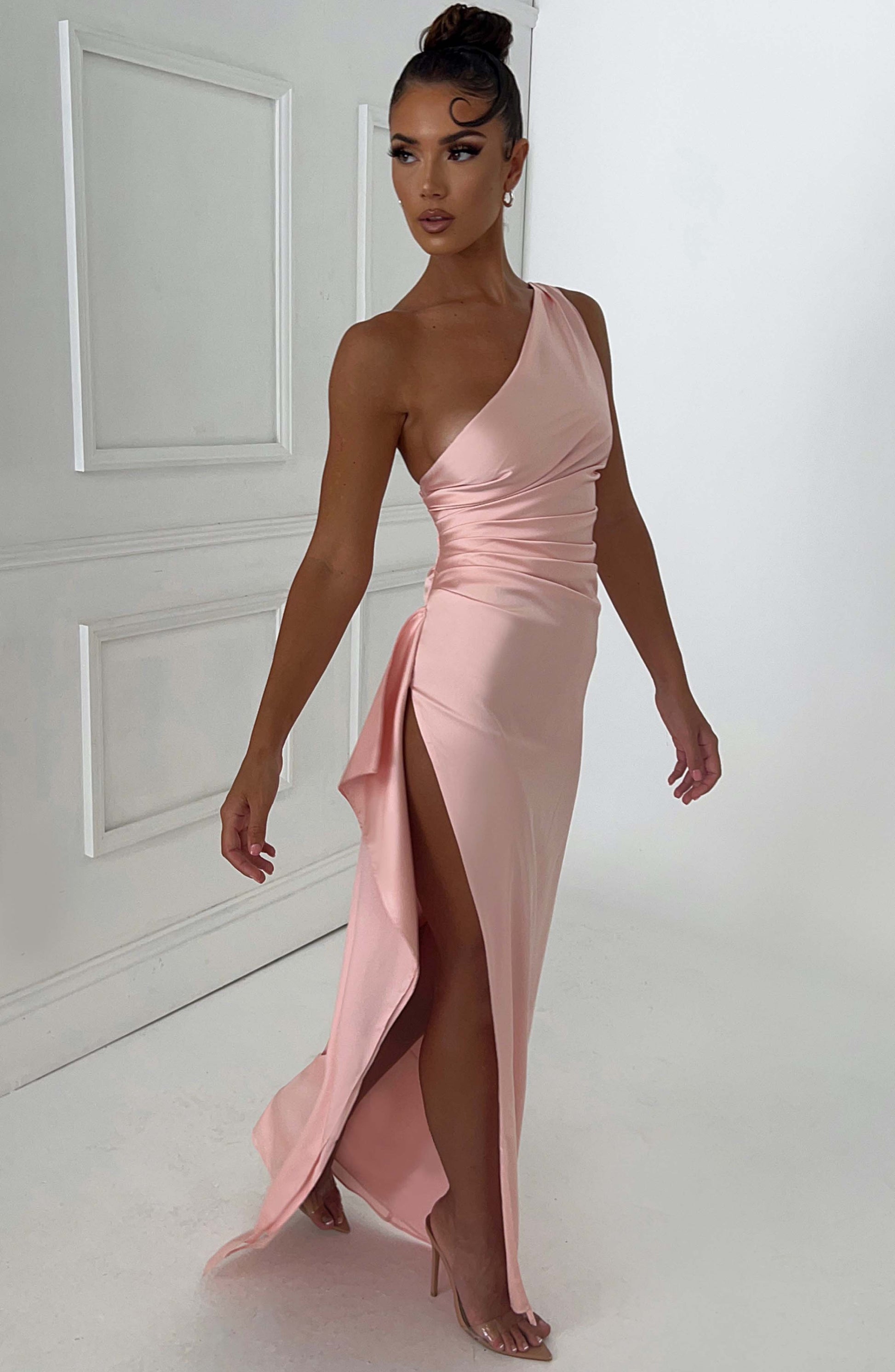 Aurora Maxi Dress - Blush - Sassygrove