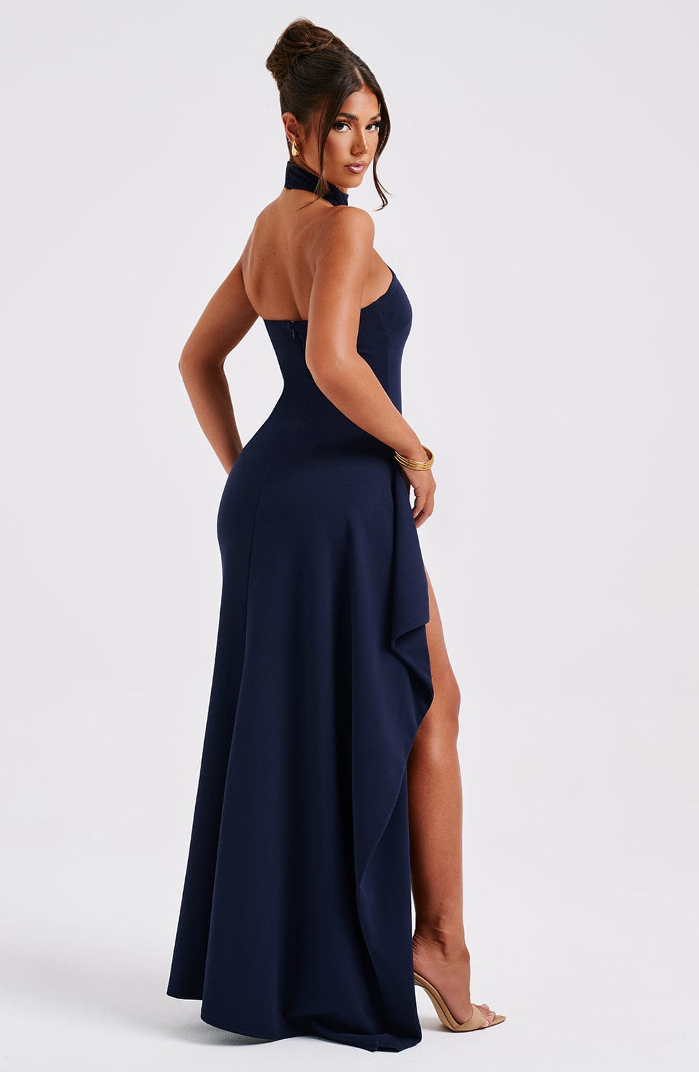 Isabella Maxi Dress - Navy - Sassygrove