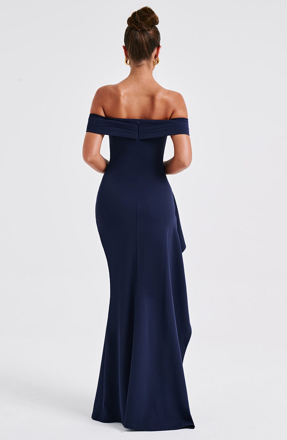 Josephine Maxi Dress - Navy - Sassygrove