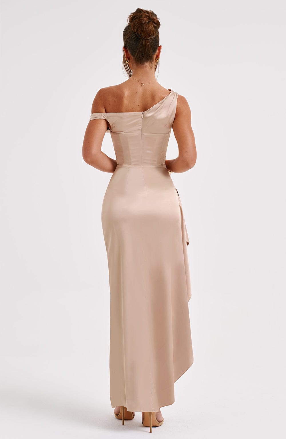 Juliette Maxi Dress - Champagne - Sassygrove