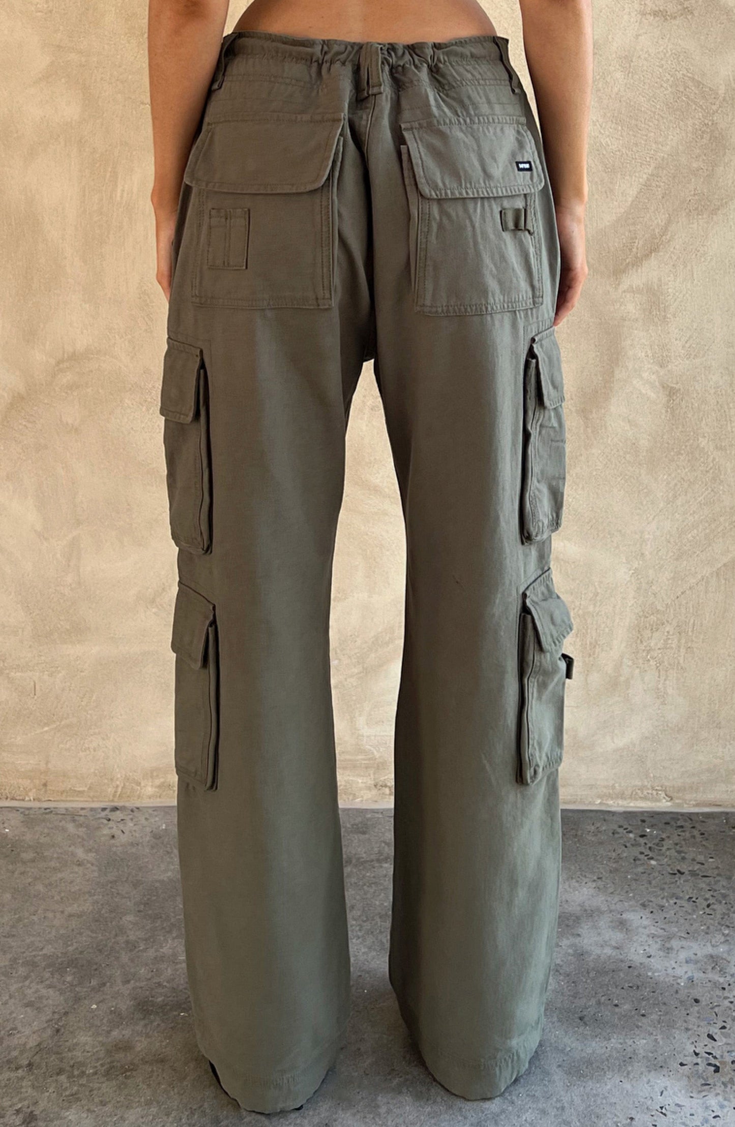 Tinashe Cargo Pants - Khaki - Sassygrove