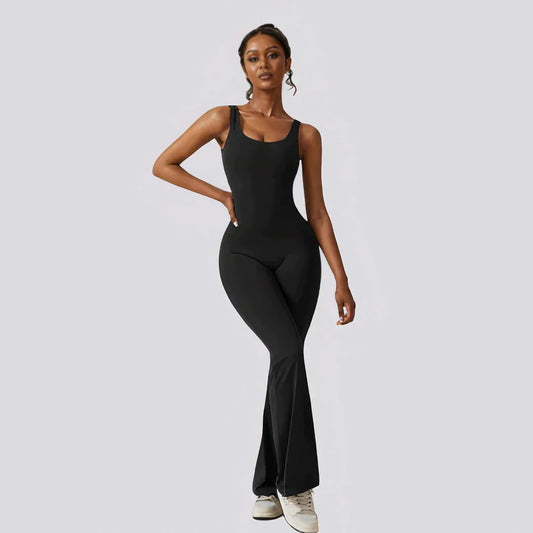 Viral V-Back Jumpsuit - Sassygrove