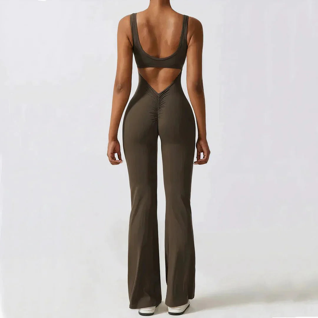 Viral V-Back Jumpsuit - Sassygrove