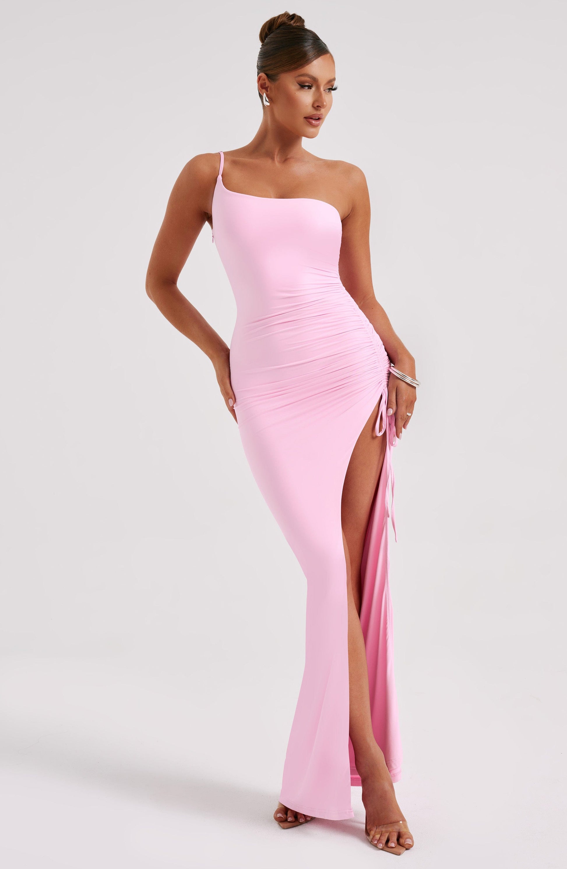 Zahara Maxi Dress - Pink - Sassygrove