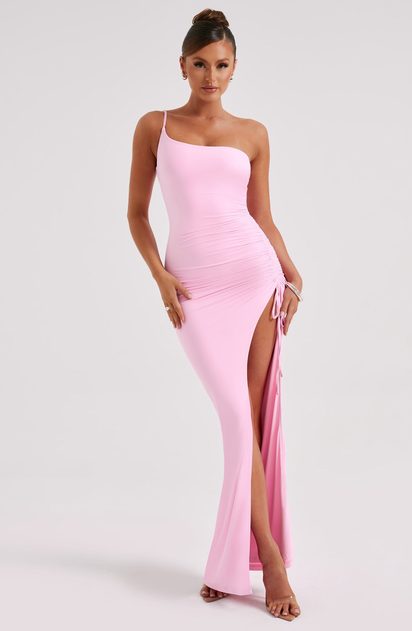 Zahara Maxi Dress - Pink - Sassygrove