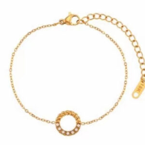 Half moon pearl bracelet - Sassygrove