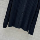 Cable Knit Button-Up Polo - Sassygrove