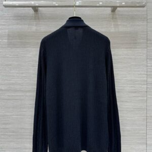 Cable Knit Button-Up Polo - Sassygrove