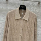 Cable Knit Button-Up Polo - Sassygrove