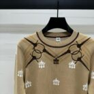 Equestrian Motif Knit Sweater - Sassygrove