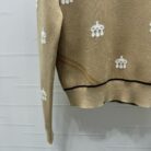 Equestrian Motif Knit Sweater - Sassygrove