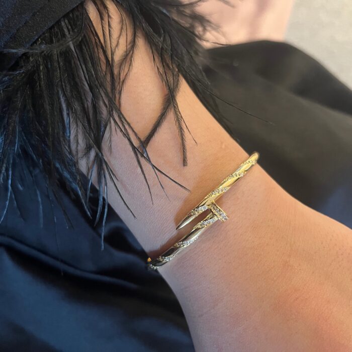 Nail bangle cuff - Sassygrove