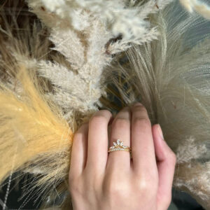 Aria double band ring S925 - Sassygrove