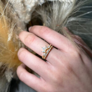 Aria double band ring S925 - Sassygrove