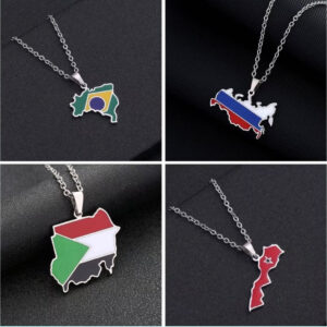 Flag necklace - Sassygrove