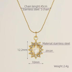 Enisa dainty necklace - Sassygrove