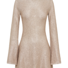 Taupe Twilight Sequin Mini Dress - Sassygrove