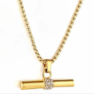 Bar diamanté necklace - Sassygrove