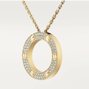 LVE diamond  necklace - Sassygrove