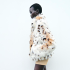 Snow Leopard Fur Coat - Sassygrove