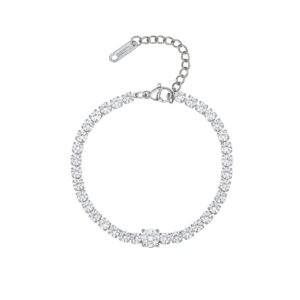 ICE diamond bracelet stainless steel - Sassygrove
