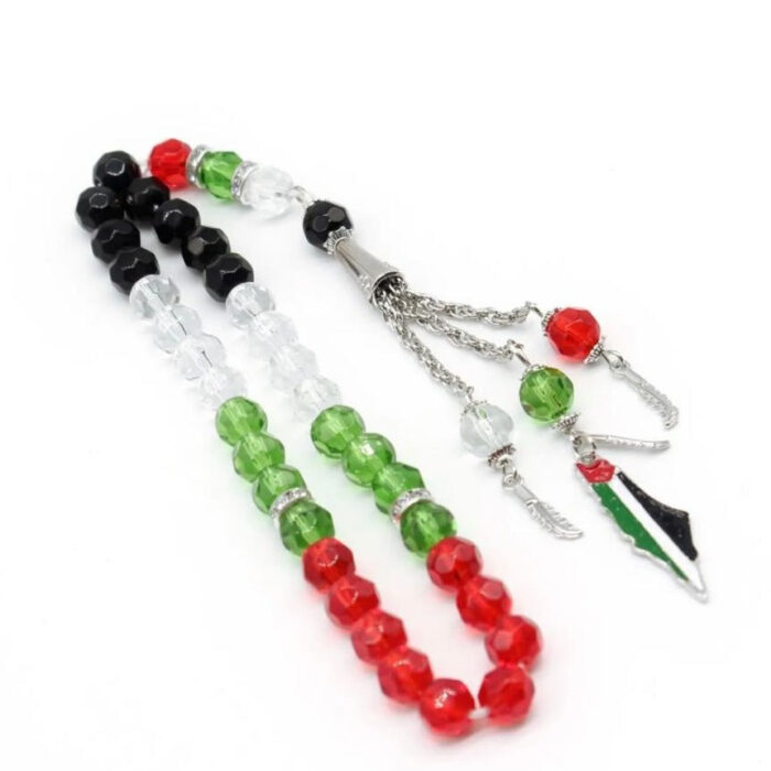 Palestine Colored Tasbih (Prayer Beads) - Sassygrove