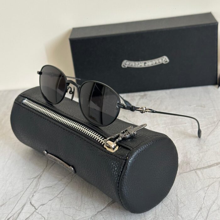 Chrome Hearts Braided Plus Oval Sunglasses - Sassygrove