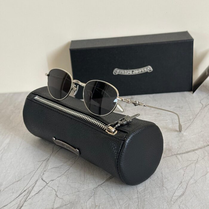 Chrome Hearts Braided Plus Oval Sunglasses - Sassygrove