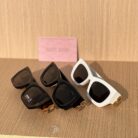 Miu Miu MU 01ZS Rectangular Sunglasses - Sassygrove