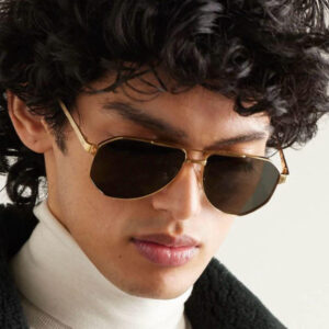 Cartier Santos de Cartier Pilot Sunglasses - Sassygrove
