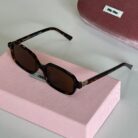 Miu Miu MU 52ZS Rectangular Sunglasses - Sassygrove