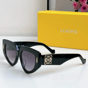 Loewe Inflated Cat-Eye Acetate Sunglasses - Sassygrove