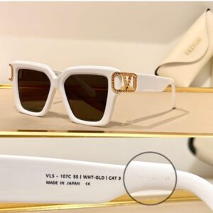 Valentino White Square Sunglasses – VA4081 Style - Sassygrove