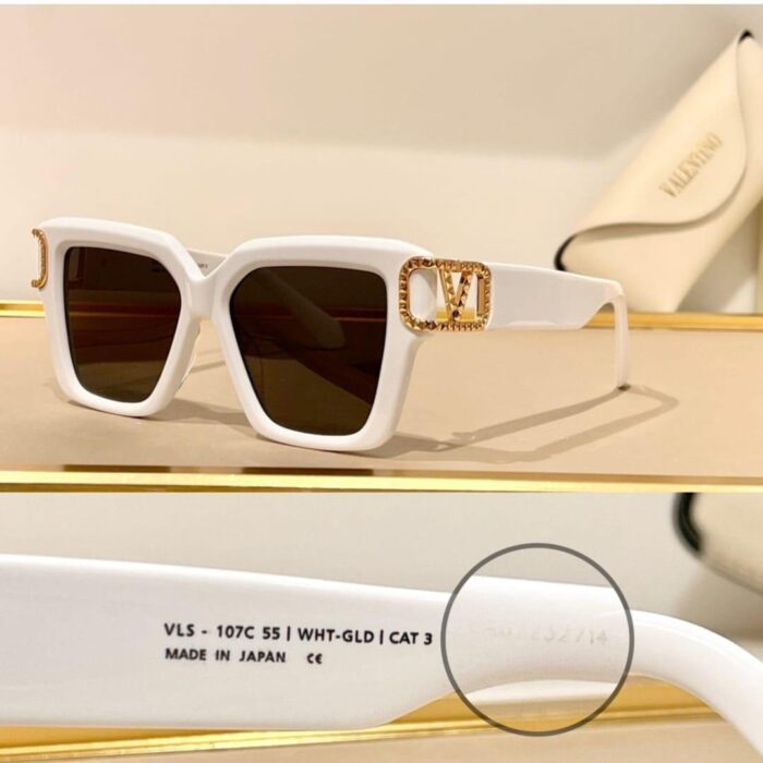 Valentino White Square Sunglasses – VA4081 Style - Sassygrove