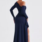 Adrienne Maxi Dress - Navy - Sassygrove