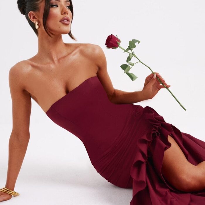 angelina-maxi-dress-burgundy-dress-babyboo-fashion-31152346595391 Midnight Serenade Maxi Dress- Burgundy - Sassygrove