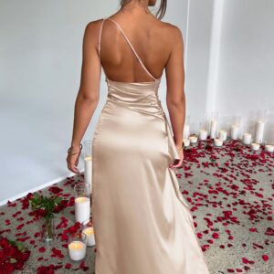 Aurora Maxi Dress - Champagne - Sassygrove