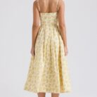 Courtney Corset Sundress - Floral Print - Sassygrove