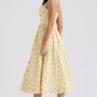 Courtney Corset Sundress - Floral Print - Sassygrove