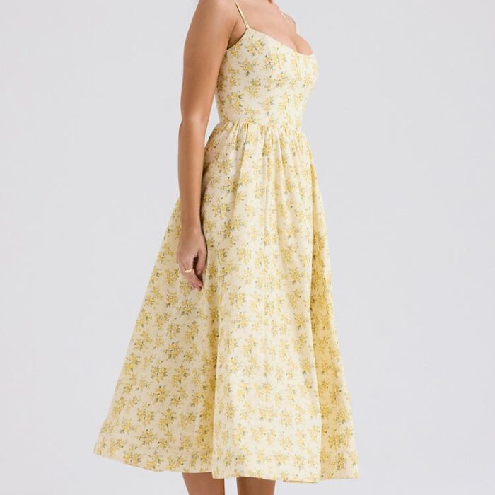 courtney-corset-sundress-floral-print-795079 Courtney Corset Sundress - Floral Print - Sassygrove