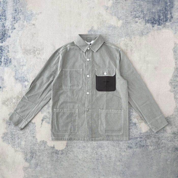 Contrast Pocket Utility Shirt - Sassygrove