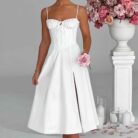 Delilah Midi Dress - Ivory - Sassygrove