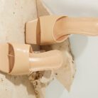 Daisy Mule Heel - Beige - Sassygrove