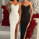 Giuliana Maxi Dress - Ivory - Sassygrove