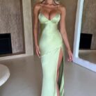 Ruby Radiance Maxi Dress - Sage - Sassygrove