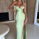 Ruby Radiance Maxi Dress - Sage - Sassygrove