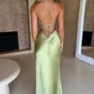 Ruby Radiance Maxi Dress - Sage - Sassygrove