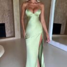 Ruby Radiance Maxi Dress - Sage - Sassygrove