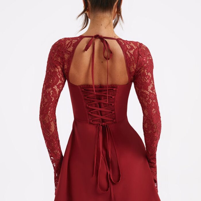 jacinta-mini-dress-red-dress-babyboo-fashion-31151250079807 Twilight Temptation Mini Dress- Red - Sassygrove