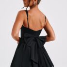 Josie Mini Dress - Black - Sassygrove